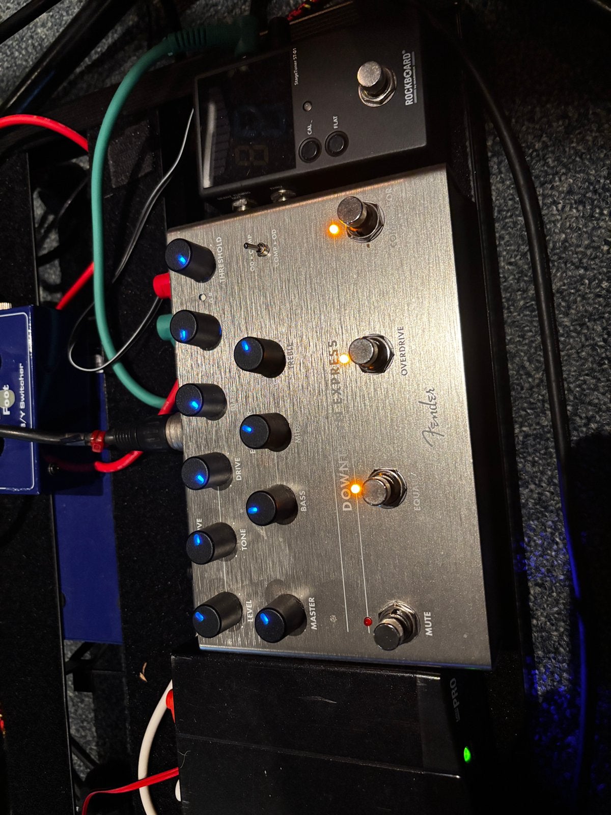 Fender Downtown effect pedaal boor basgitaar, Muziek en Instrumenten, Effecten, Ophalen of Verzenden, Zo goed als nieuw, Equalizer