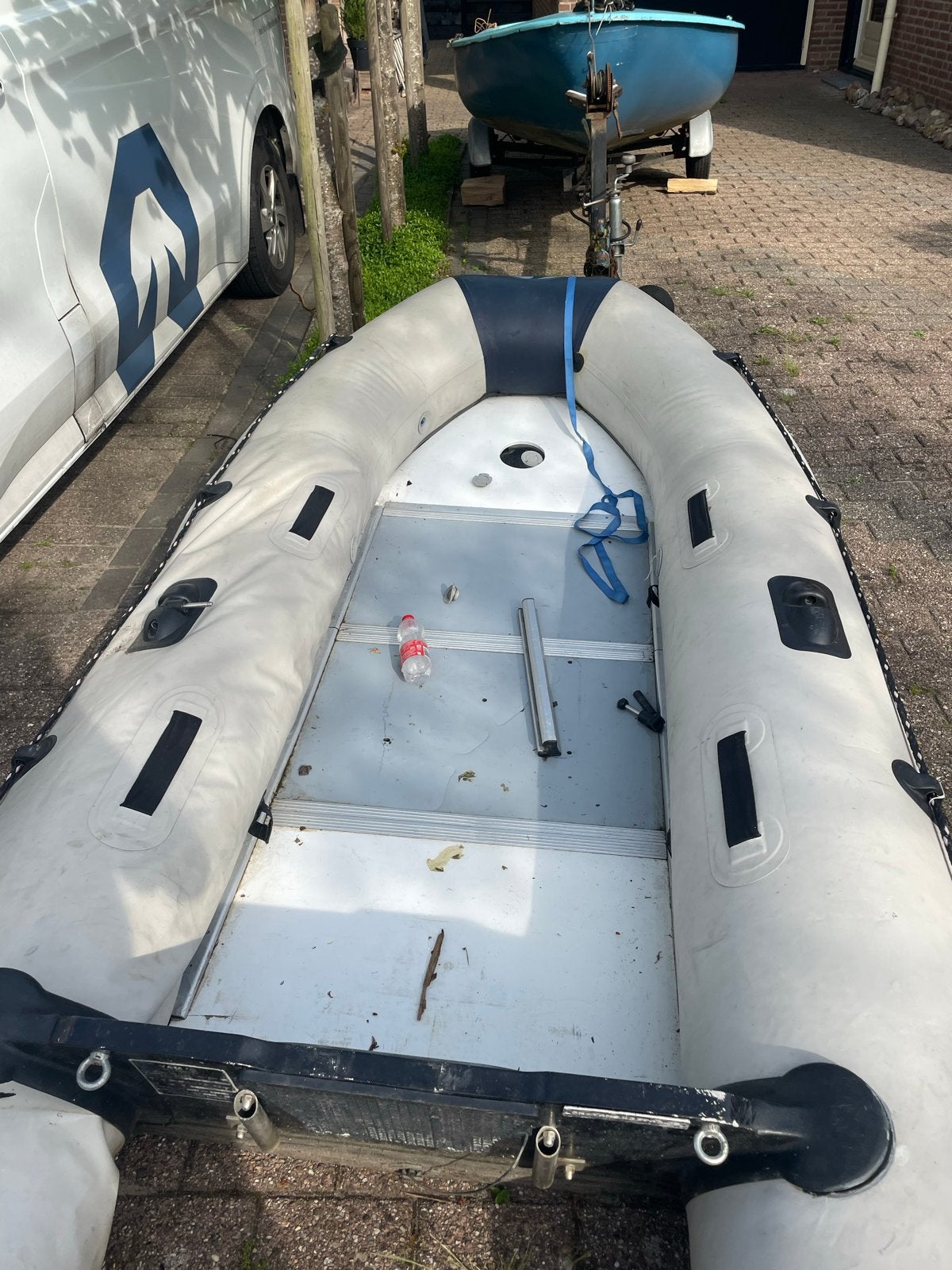 YAM 330S Opblaasboot met aluminium vloer opknapper, Watersport en Boten, Ophalen, Gebruikt