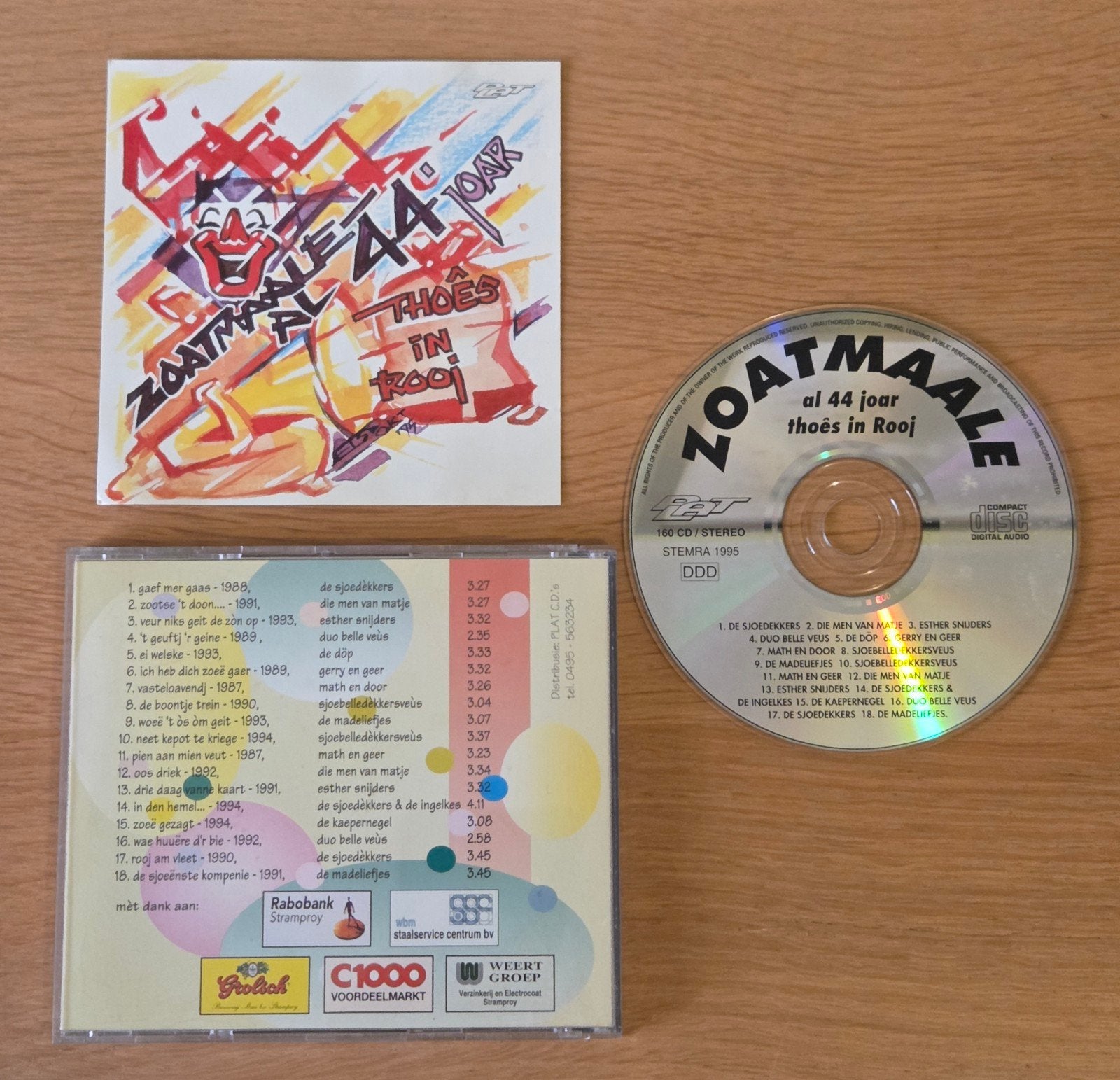 Zoatmaale al 44 joar thoes in Rooy, Cd's en Dvd's, Cd's | Verzamelalbums, Ophalen of Verzenden, Gebruikt, Overige genres
