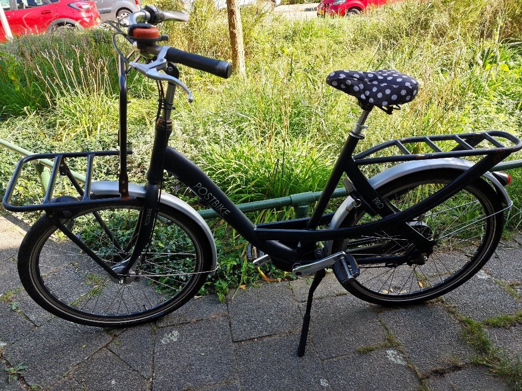 Postbike Pro - degelijke transportfiets - 3 versnellingen, Gebruikt, Velgrem, Versnellingen, 53 tot 57 cm