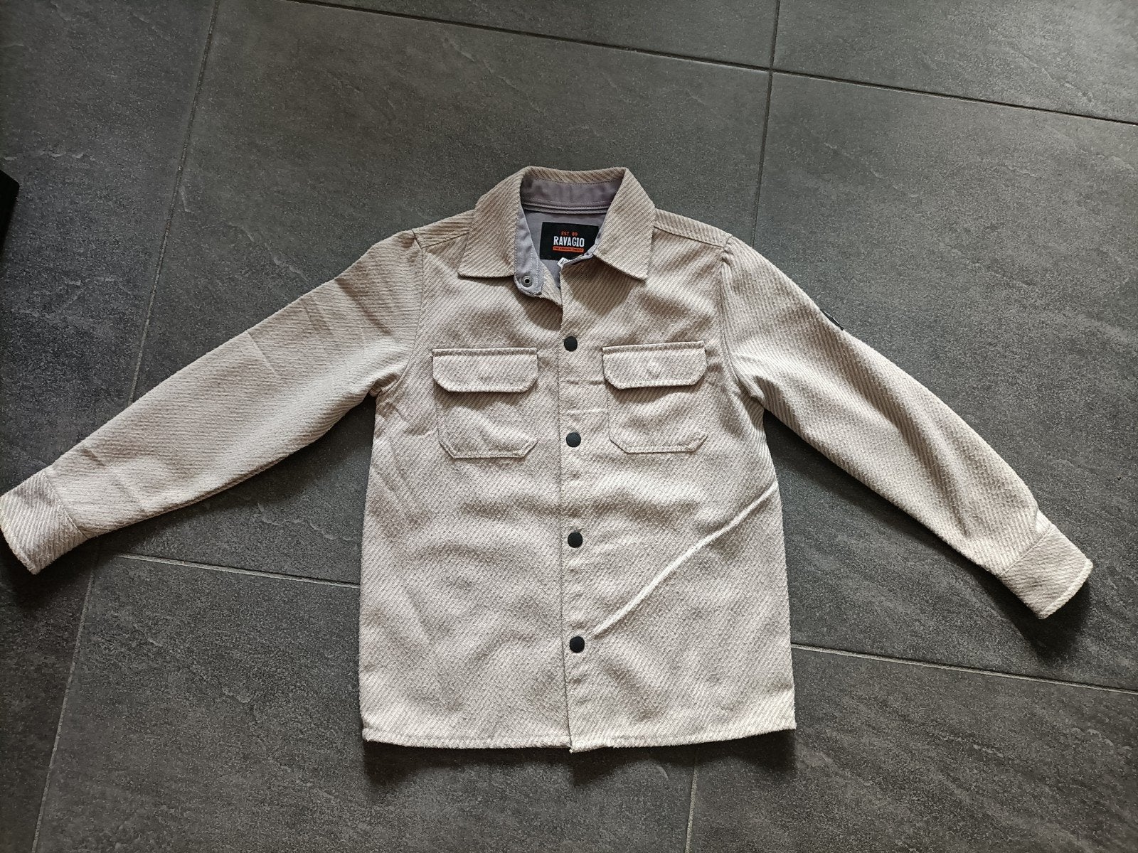 Blouse Ravagio maat 140/146, Overhemd of Blouse, Ophalen of Verzenden, Zo goed als nieuw, Jongen