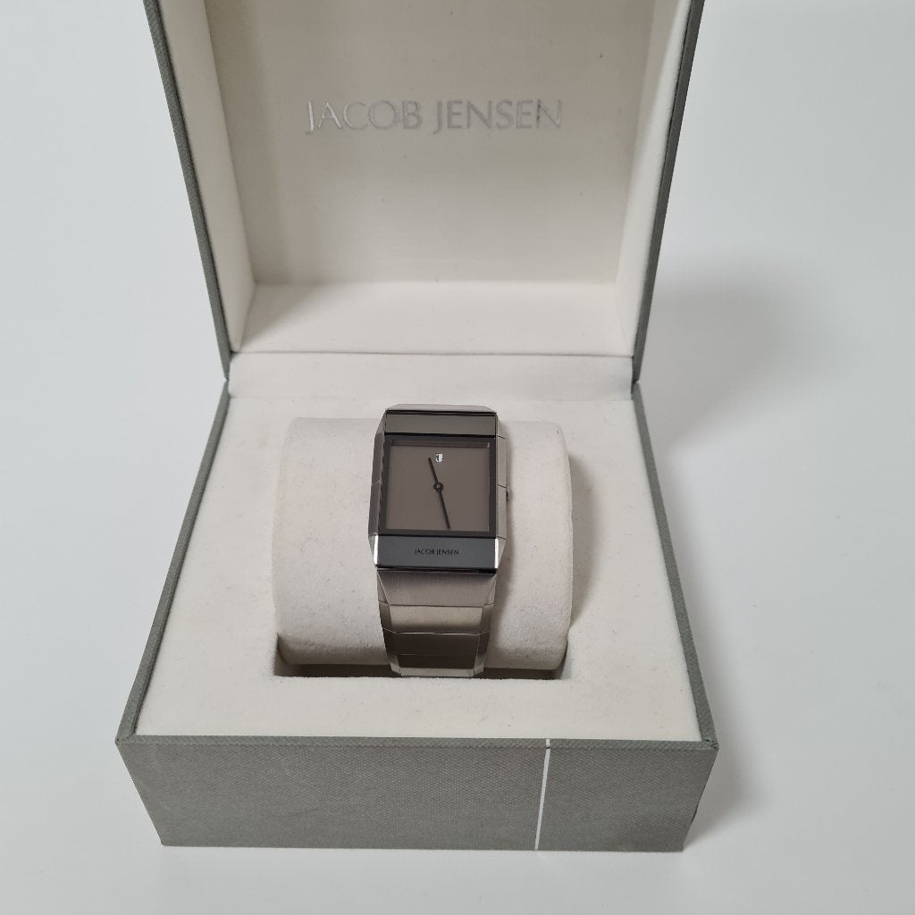 Jacob Jensen Classic collection JJ562 Sapphire Horloge, Sieraden, Tassen en Uiterlijk, Horloges | Dames, Overige merken, Staal