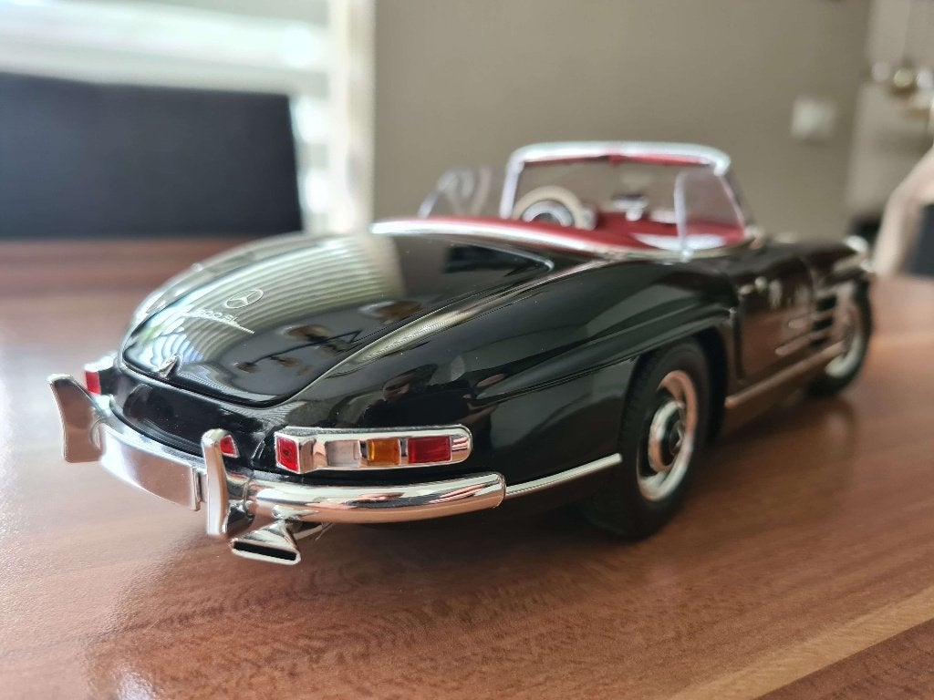 Minichamps Mercedes-Benz 300SL Roadster 1958 1/18, Ophalen of Verzenden, Zo goed als nieuw, Auto, MiniChamps