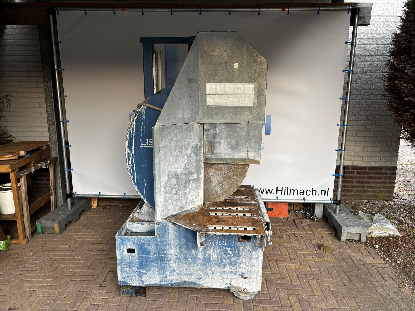 Lissmac DTS 420-PE/N Steen-/Metselzaag - 2018, Ophalen, Gebruikt, 1200 watt of meer, 70 mm of meer