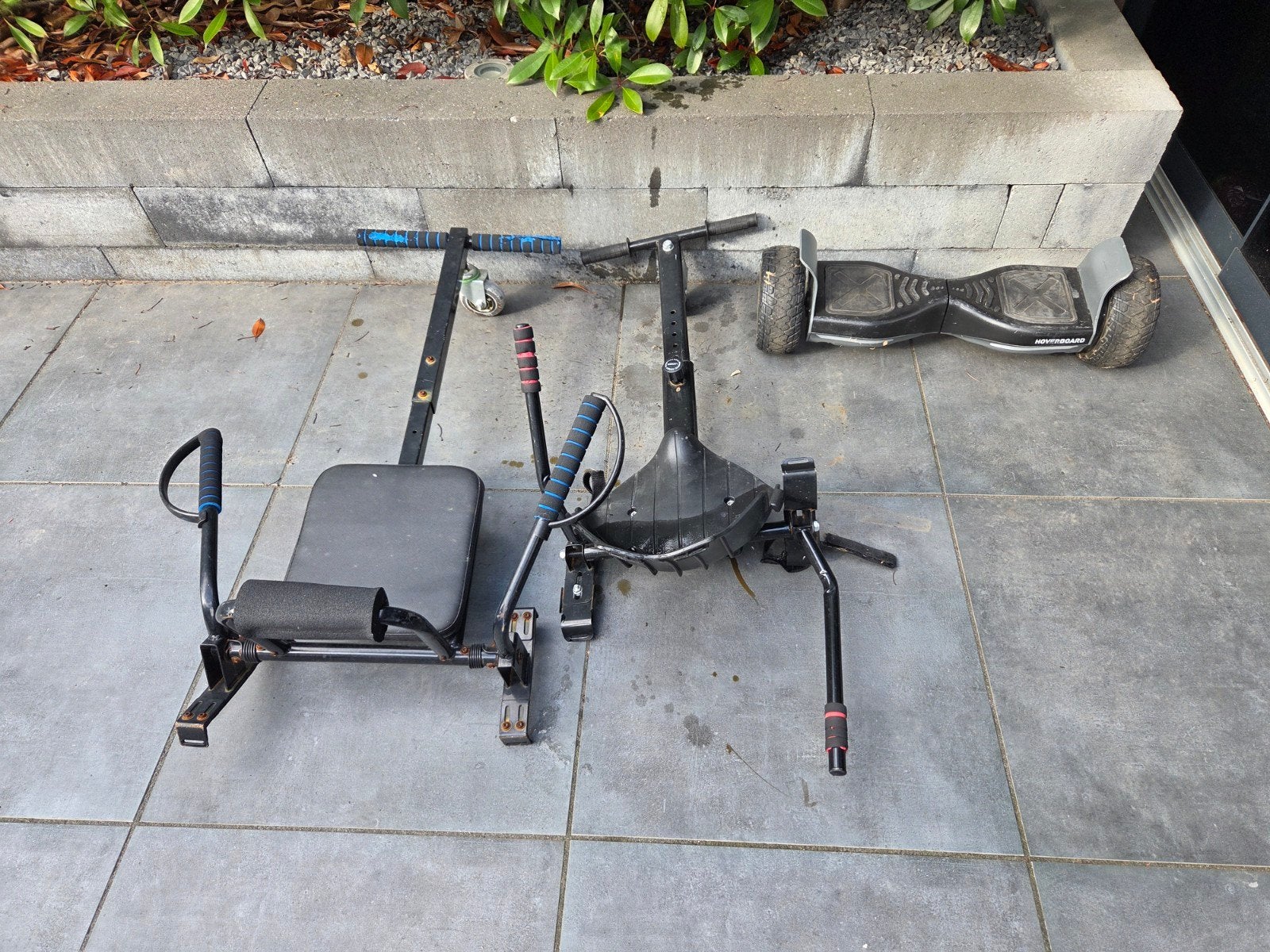 Hoverboard met twee karts - lees de tekst, Ophalen, Gebruikt, Overige typen, Onbekend