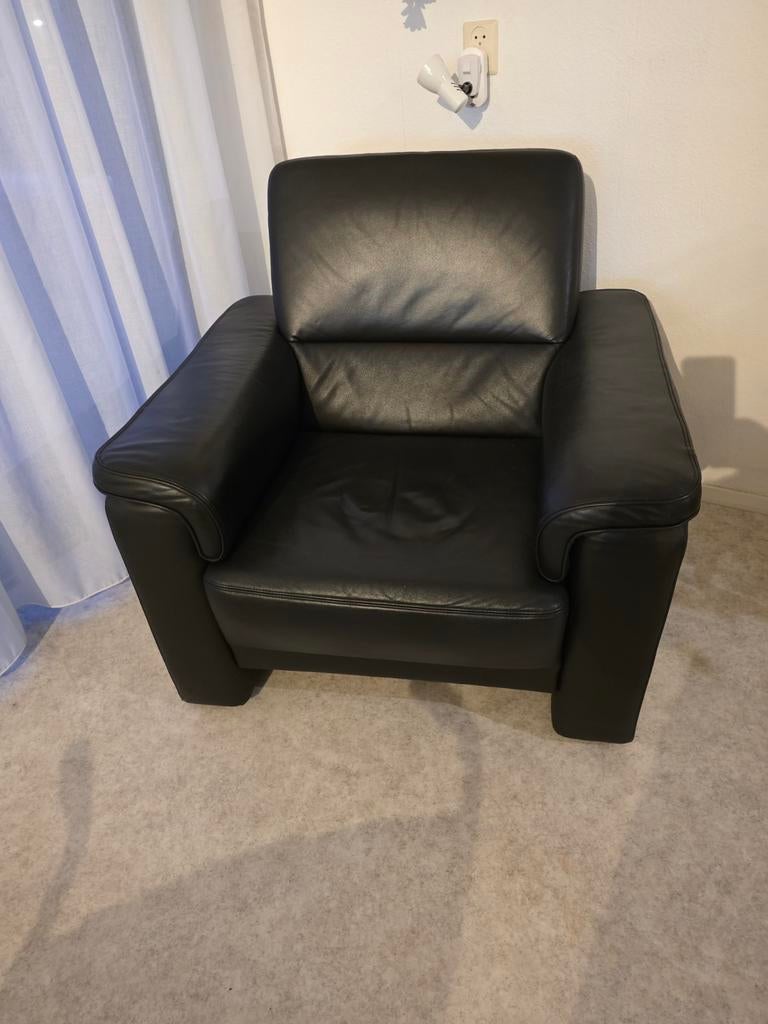 Fauteuil gratis ophalen, Ophalen of Verzenden, 75 tot 100 cm, Leer, 50 tot 75 cm