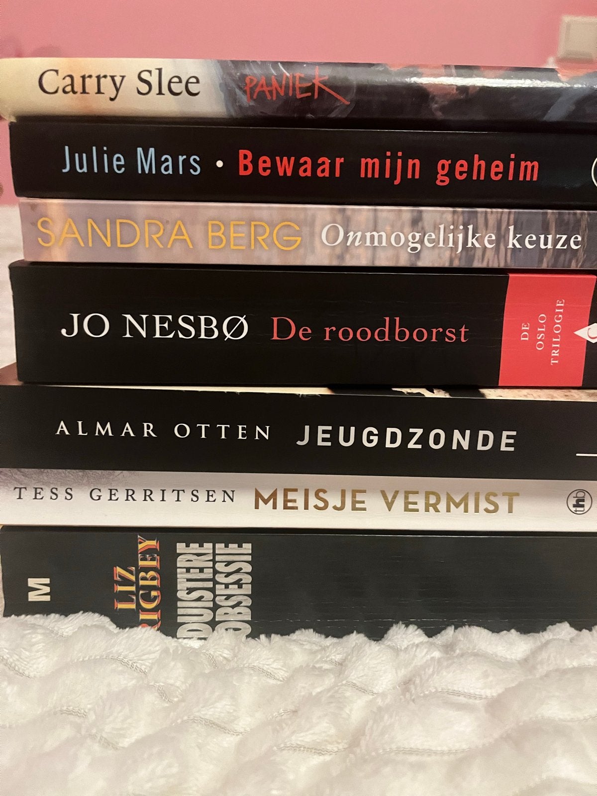 7 spannende thrillers van bekende auteurs, Ophalen of Verzenden, Zo goed als nieuw, Nederland