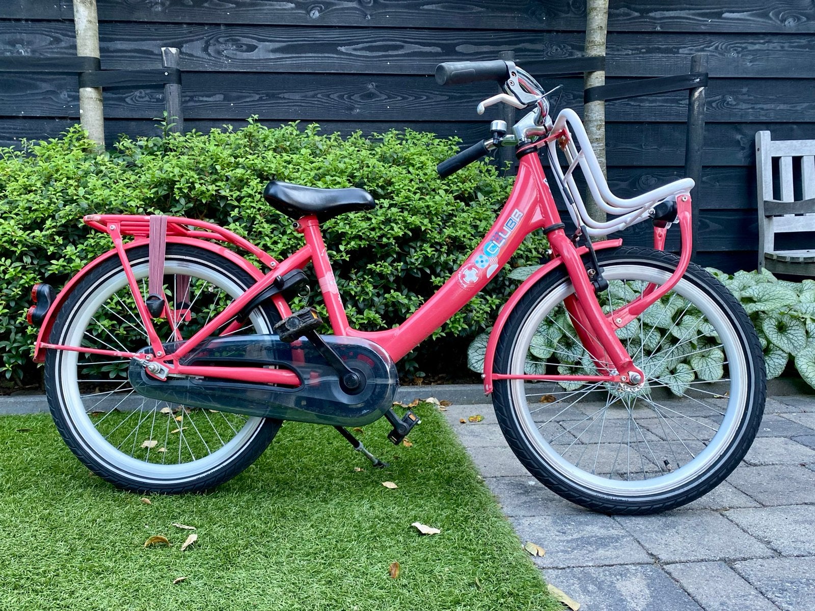 ALPINA CLUBB 20 inch kinderfiets - Roze, Ophalen, Zo goed als nieuw, Velgrem, 20 inch of meer