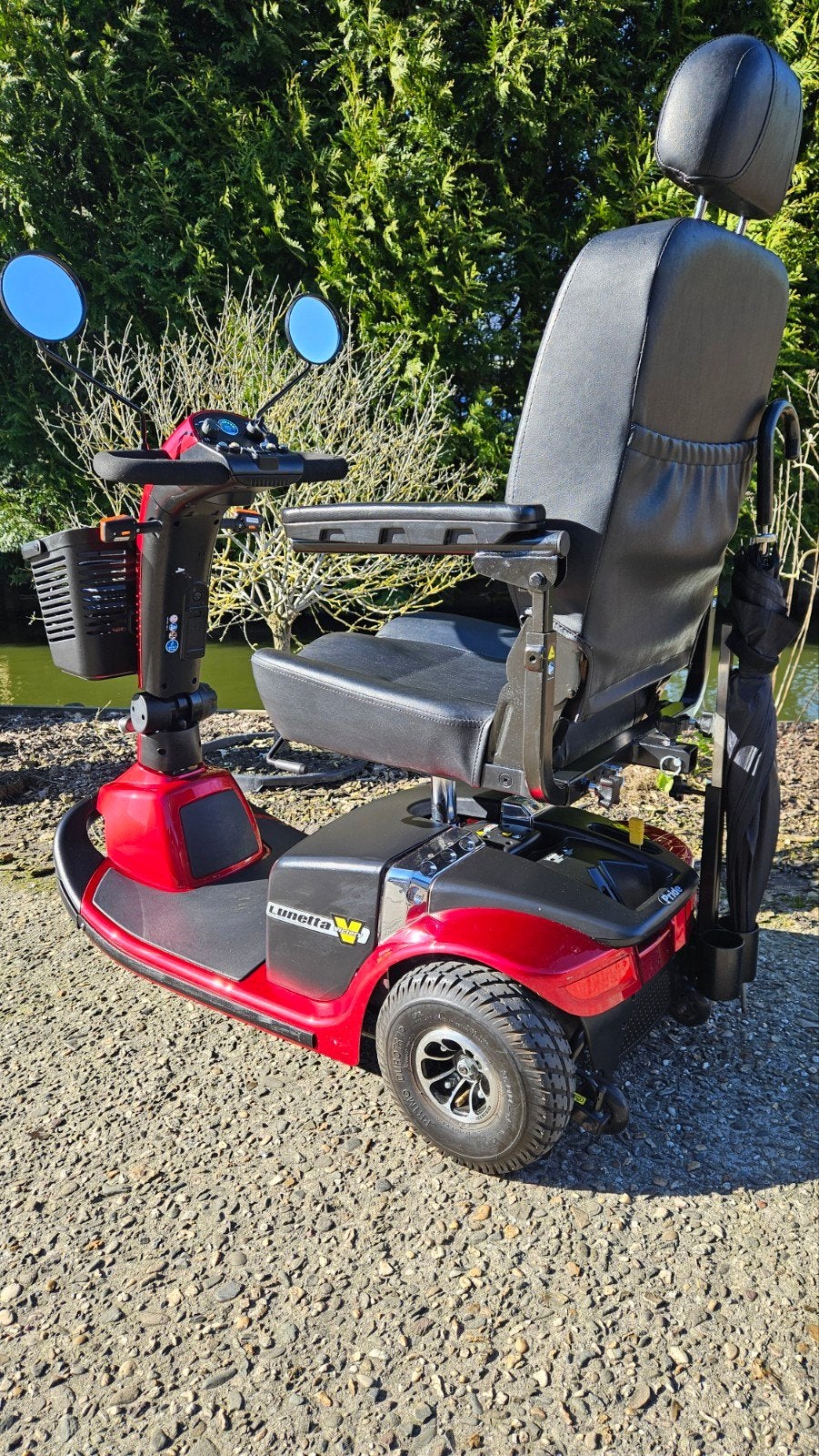 Pride Lunetta Victory scootmobiel met nieuwe accu's, Ophalen, Inklapbaar, Zo goed als nieuw, Elektrische rolstoel