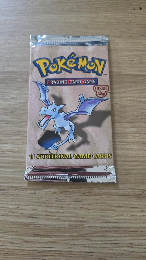 Pokémon Fossil Booster Pack - Aerodactyl (Engels), Ophalen, Nieuw, Booster