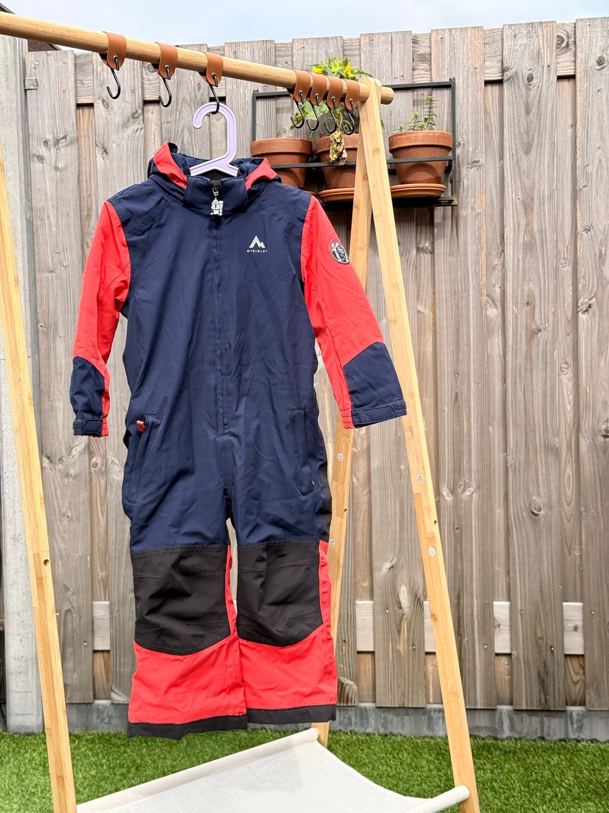 McKinley Skipak Maat 104, Ophalen of Verzenden, Zo goed als nieuw, Maat 34 (XS) of kleiner, Pak