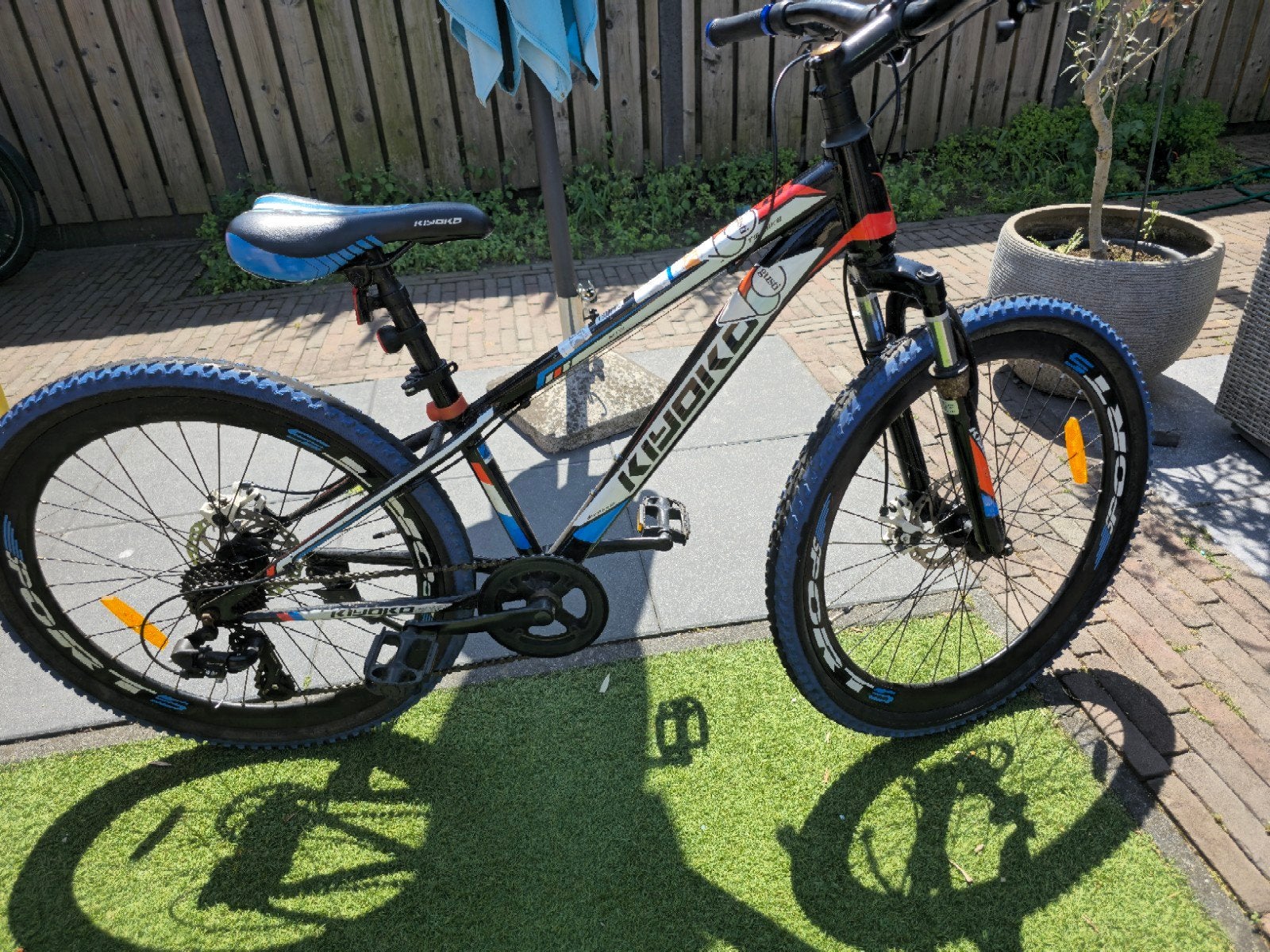 Kiyoko Sports Bike MTB fiets -mountainbike 26 inch, 26 inch of meer, Gebruikt, Versnellingen, Kiyoko