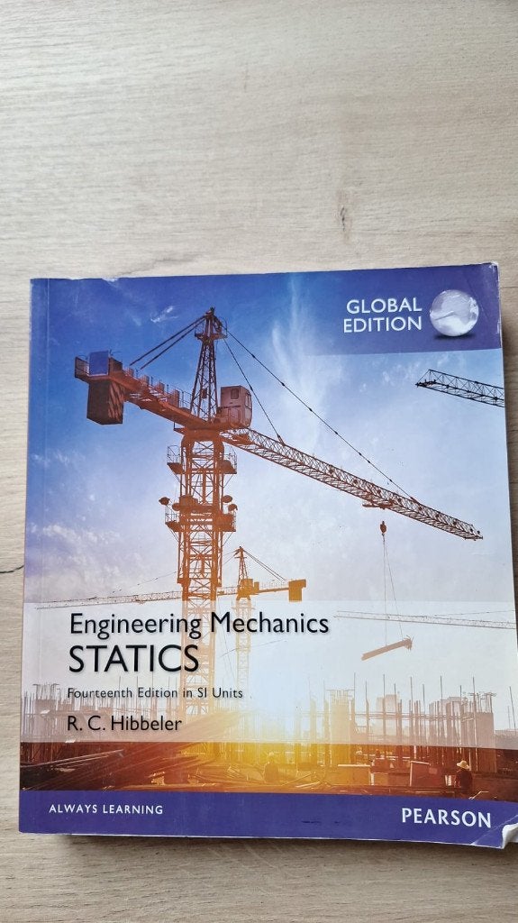 Engeneering Mechanics Statics, Boeken, Ophalen of Verzenden, Russell C. Hibbeler, Beta, WO