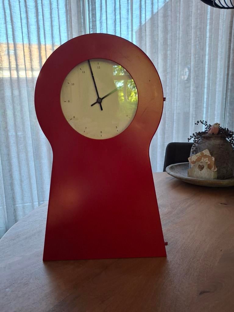Vintage ikea PS jaren 90 klok., Ophalen of Verzenden, Zo goed als nieuw, Wandklok