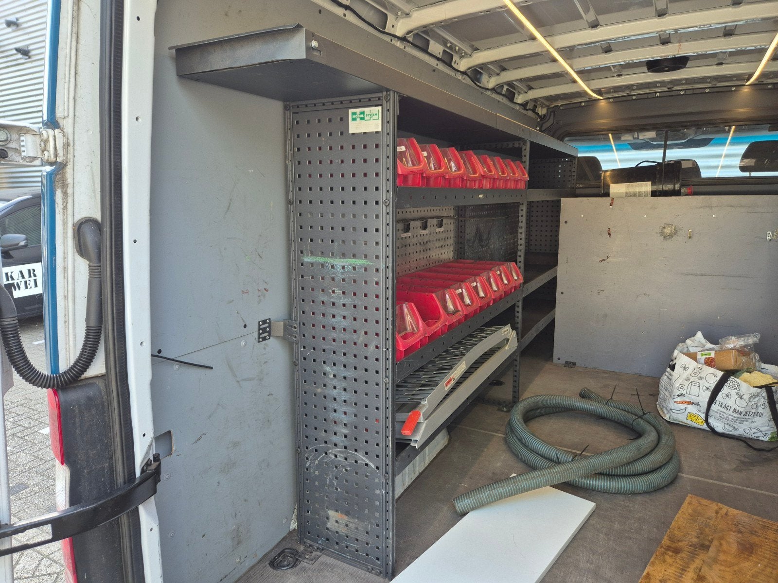 Inbouwkasten bedrijfsauto Modul System, Ophalen