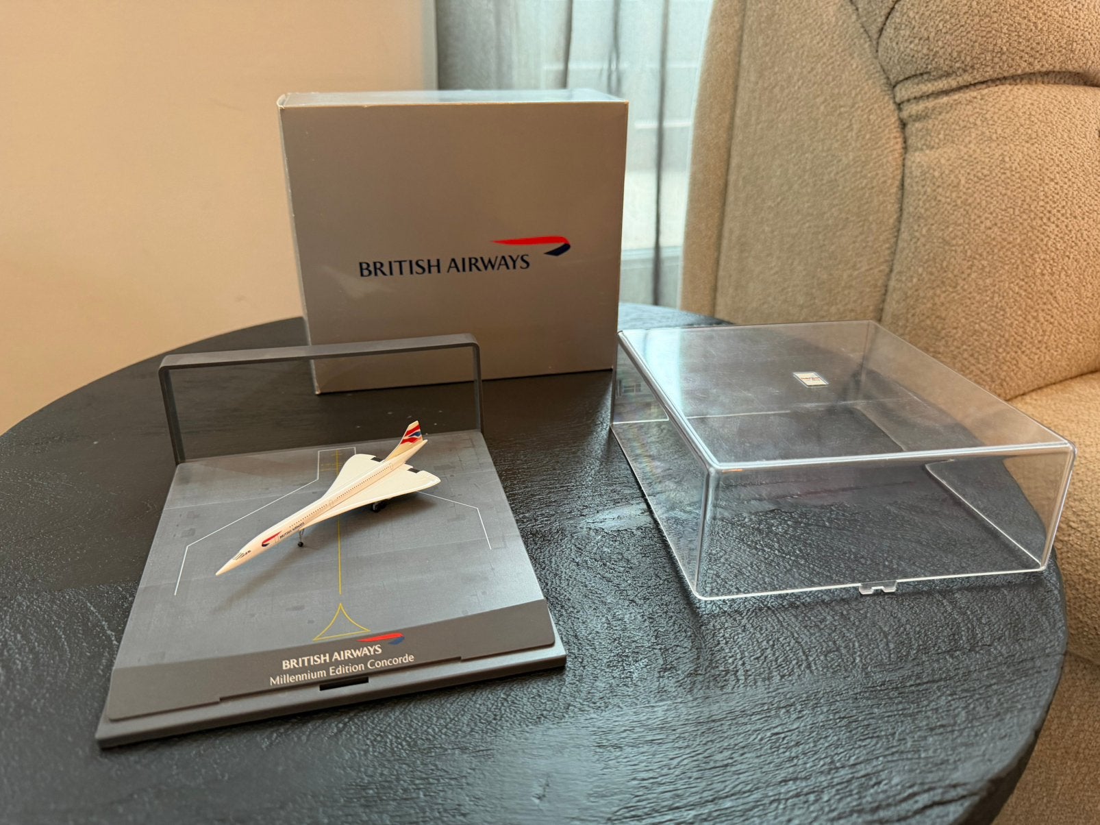 Herpa Wings British Airways "Millennium Edition" Concorde, Ophalen of Verzenden, Zo goed als nieuw, Schaalmodel