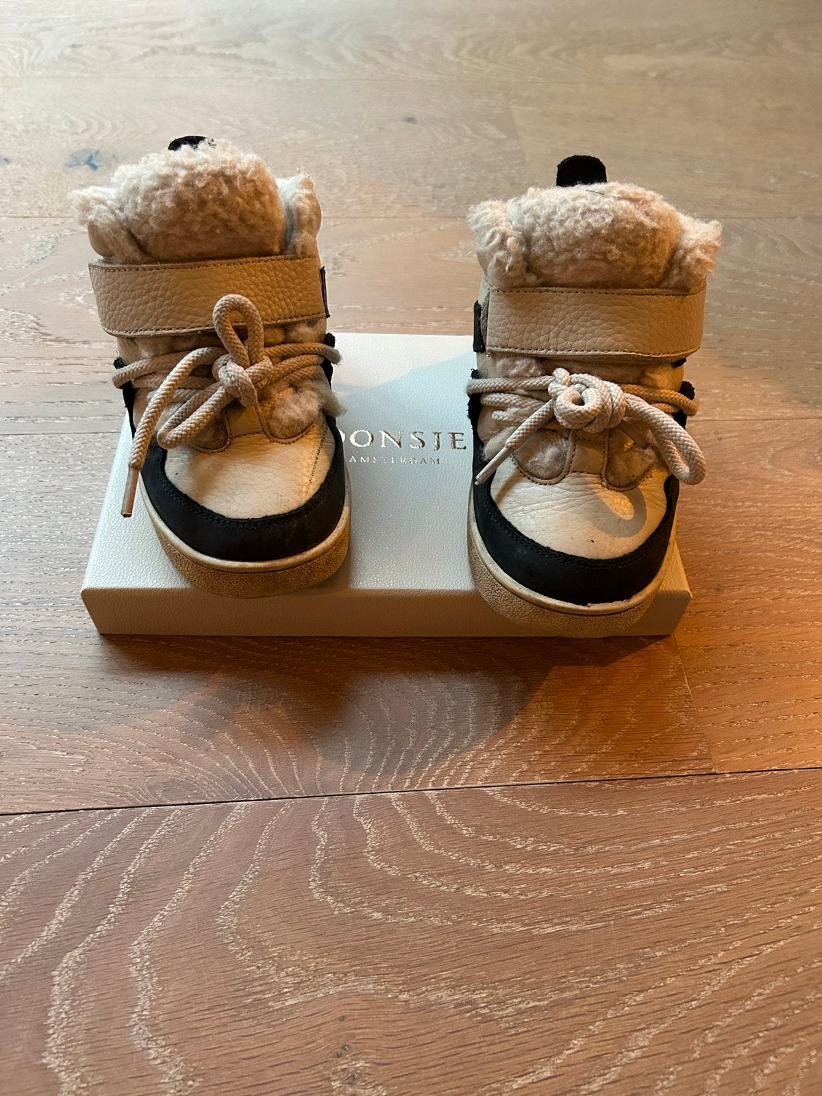 Donsje Amsterdam blauw witte winter schoenen maat 27, Kinderen en Baby's, Kinderkleding | Schoenen en Sokken, Ophalen of Verzenden