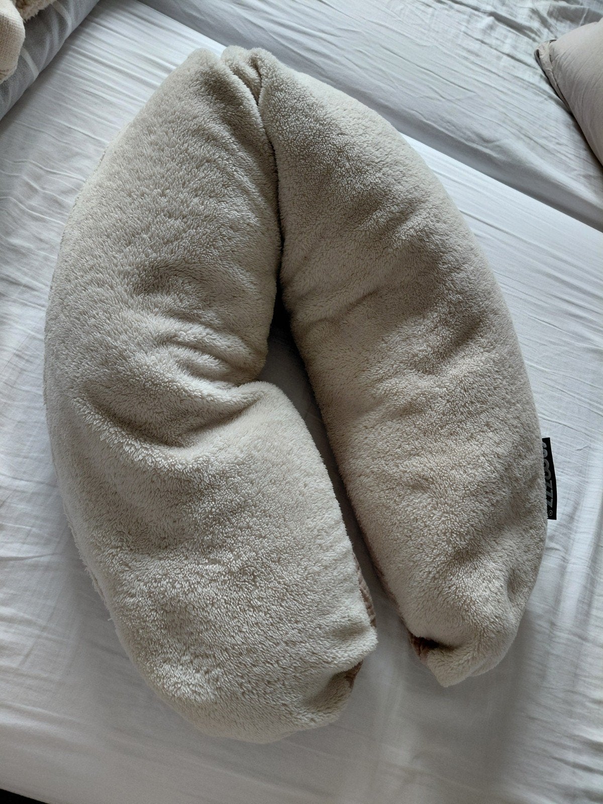 Snooozzz Voedingskussen babynest loungekussensen teddy, Ophalen, Zo goed als nieuw