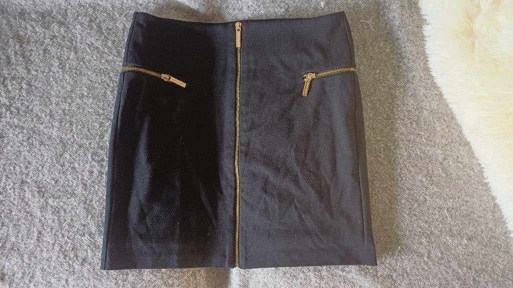 sexy rokje Michael Kors maat S, zwart, gouden ritsen, Kleding | Dames, Michael Kors, Verzenden, Zwart, Zo goed als nieuw