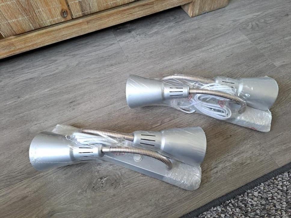 Mooie vintage IKEA Kvart wandlamp (2 stuks beschikbaar), Ophalen of Verzenden, Nieuw, Metaal, Vintage