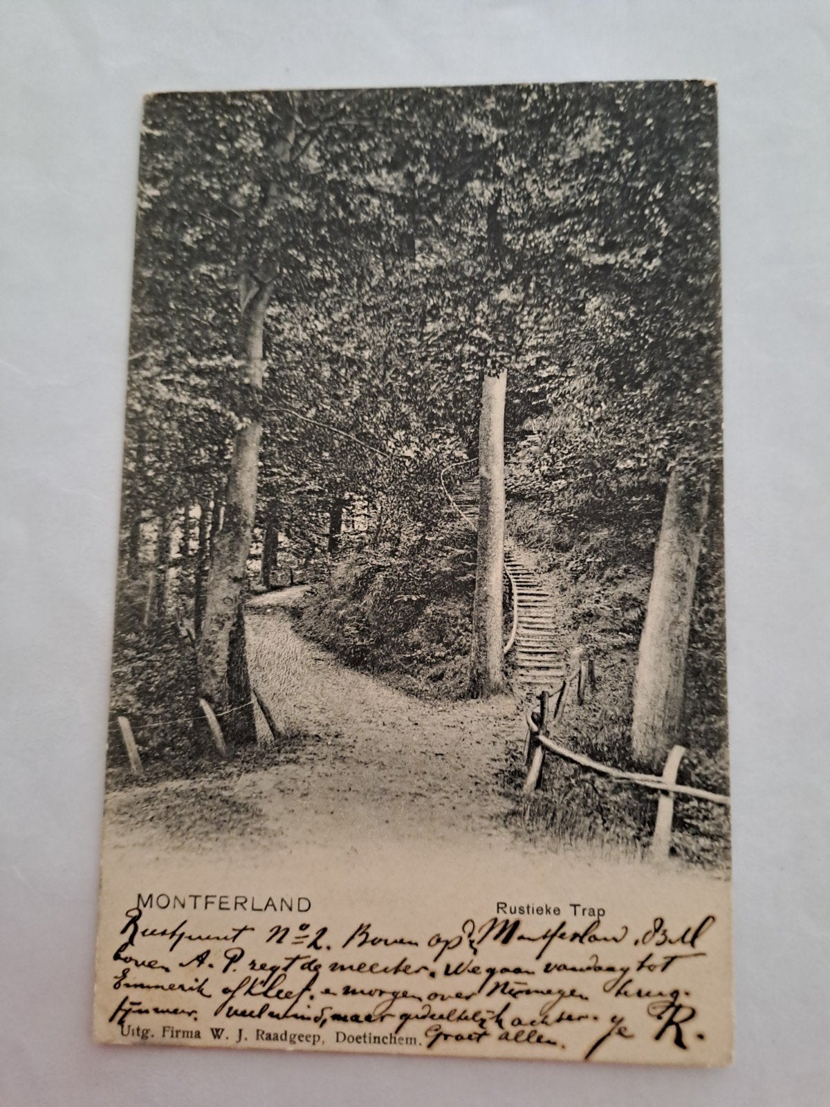 Montfertland,  rustieke Trap, Ophalen of Verzenden