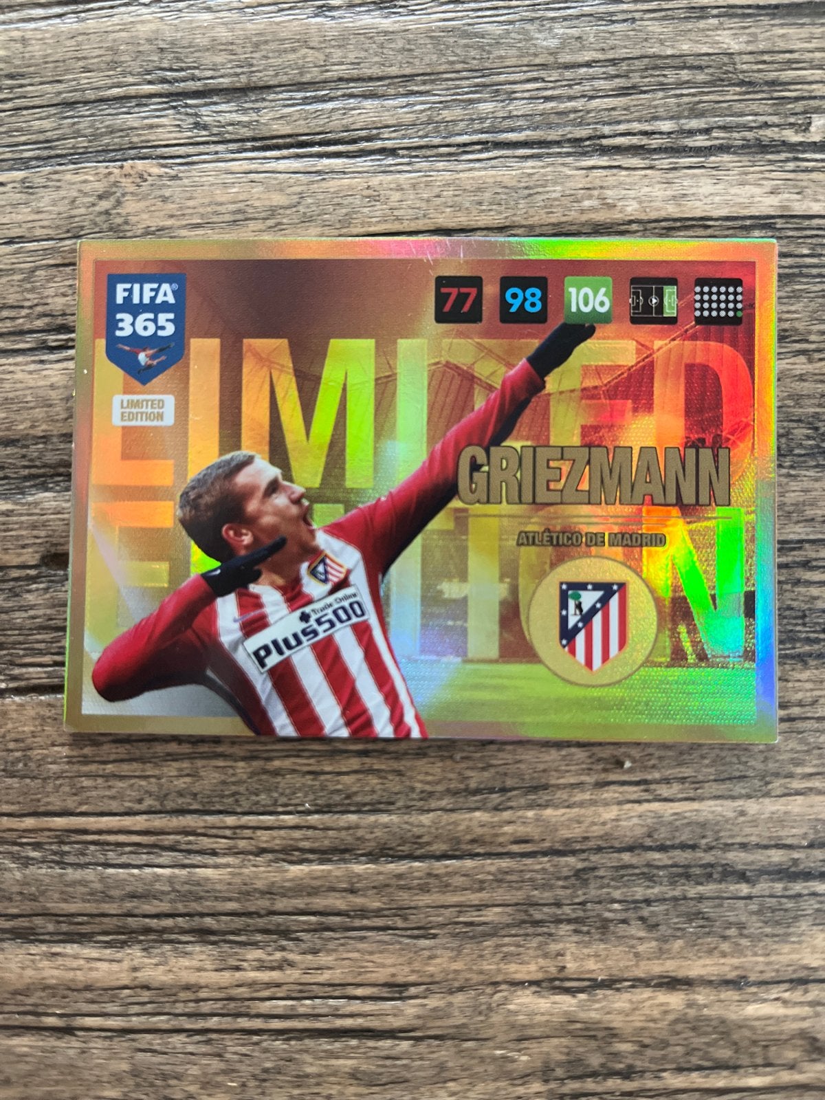 FIFA 365 Limited Edition Griezmann Spelerskaart, Ophalen of Verzenden, Zo goed als nieuw, Buitenlandse clubs, Spelerskaart