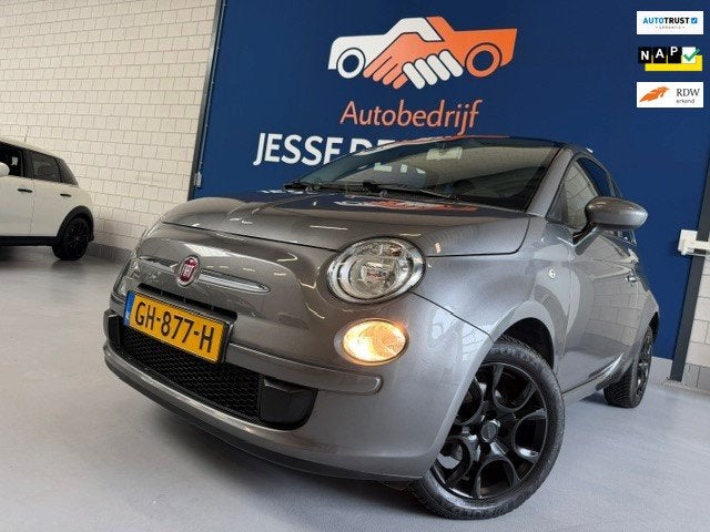 Fiat 500 1.0 TwinAir Pop,bj.2015,NAP met 135169 km. Nieuwe k, Auto's, Voorwielaandrijving, Stof, Gebruikt, Euro 6