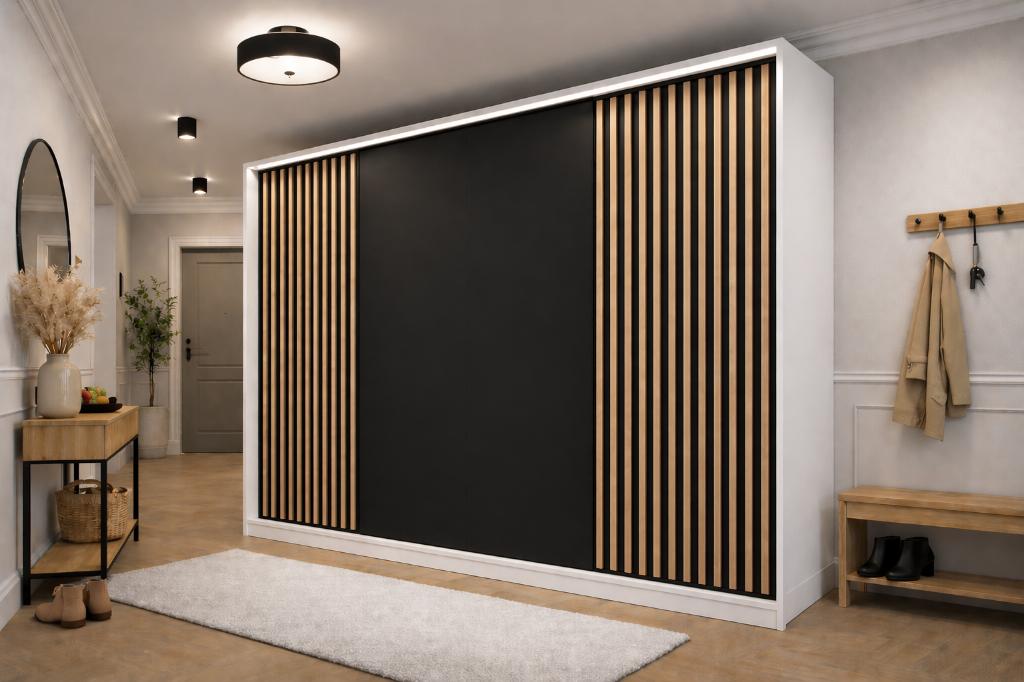 💎Design kledingkast – bezorging & montage inbegrepen 🚚🔧, Met deur(en), Nieuw, 200 cm of meer, Glas