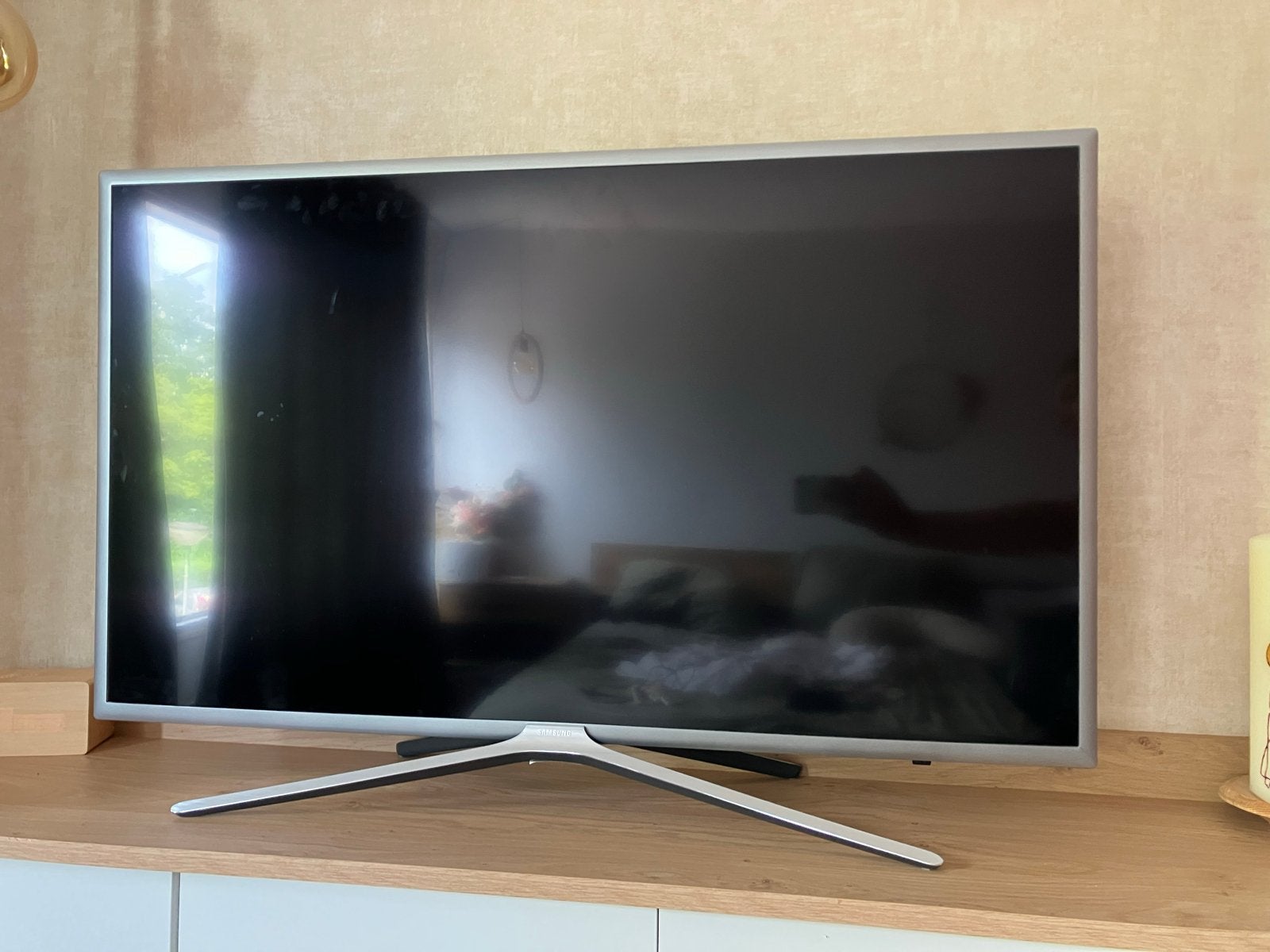 Samsung 4K Smart TV 40 inch (UE40KU6100K), Ophalen, LED, 50 Hz, Zo goed als nieuw
