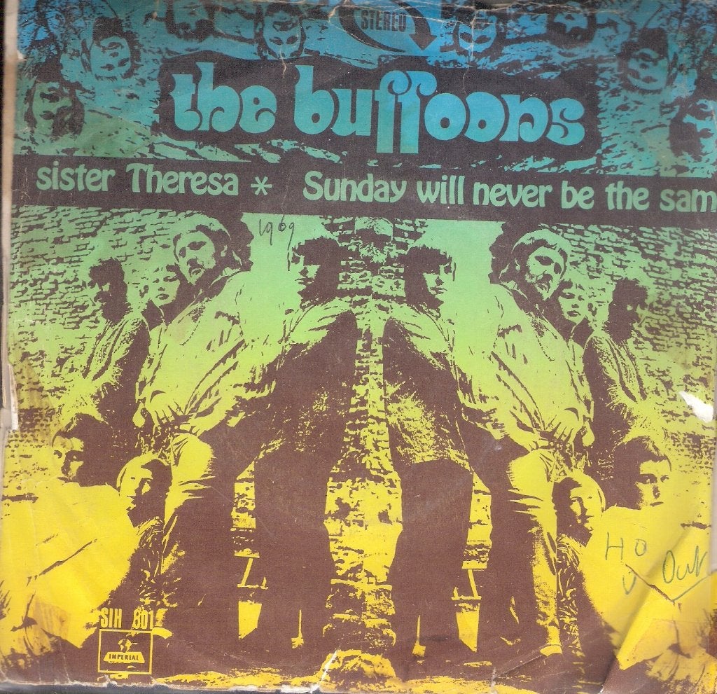 Buffoons -Sister Theresa's -Sunday Will Never Be The Same, Ophalen, Gebruikt, Pop