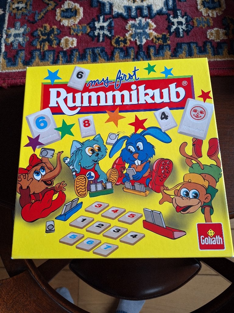 My first Rummikub, Hobby en Vrije tijd, Ophalen of Verzenden, Gebruikt, Goliath