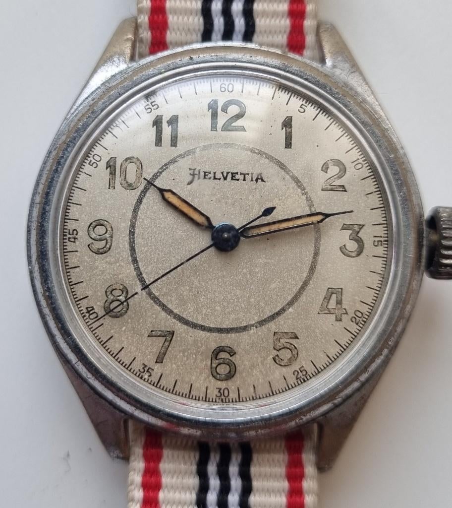 Dienstuhr DIH Abwehr horloge Helvetia, Ophalen, Duitsland, Overige typen