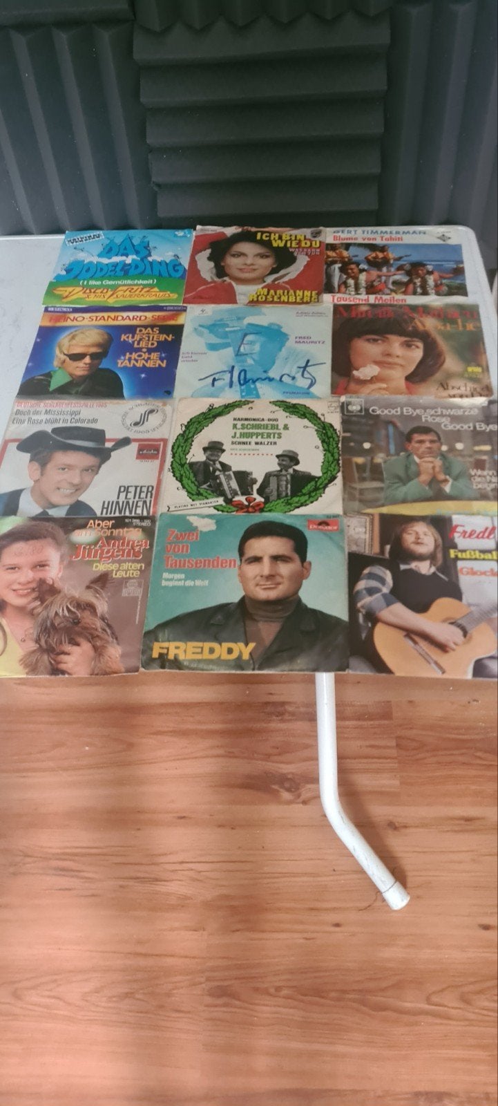 Partij Duitse Schlager vinyl singles - Jaren '60/'70, Gebruikt, 7 inch, EP, Schlager