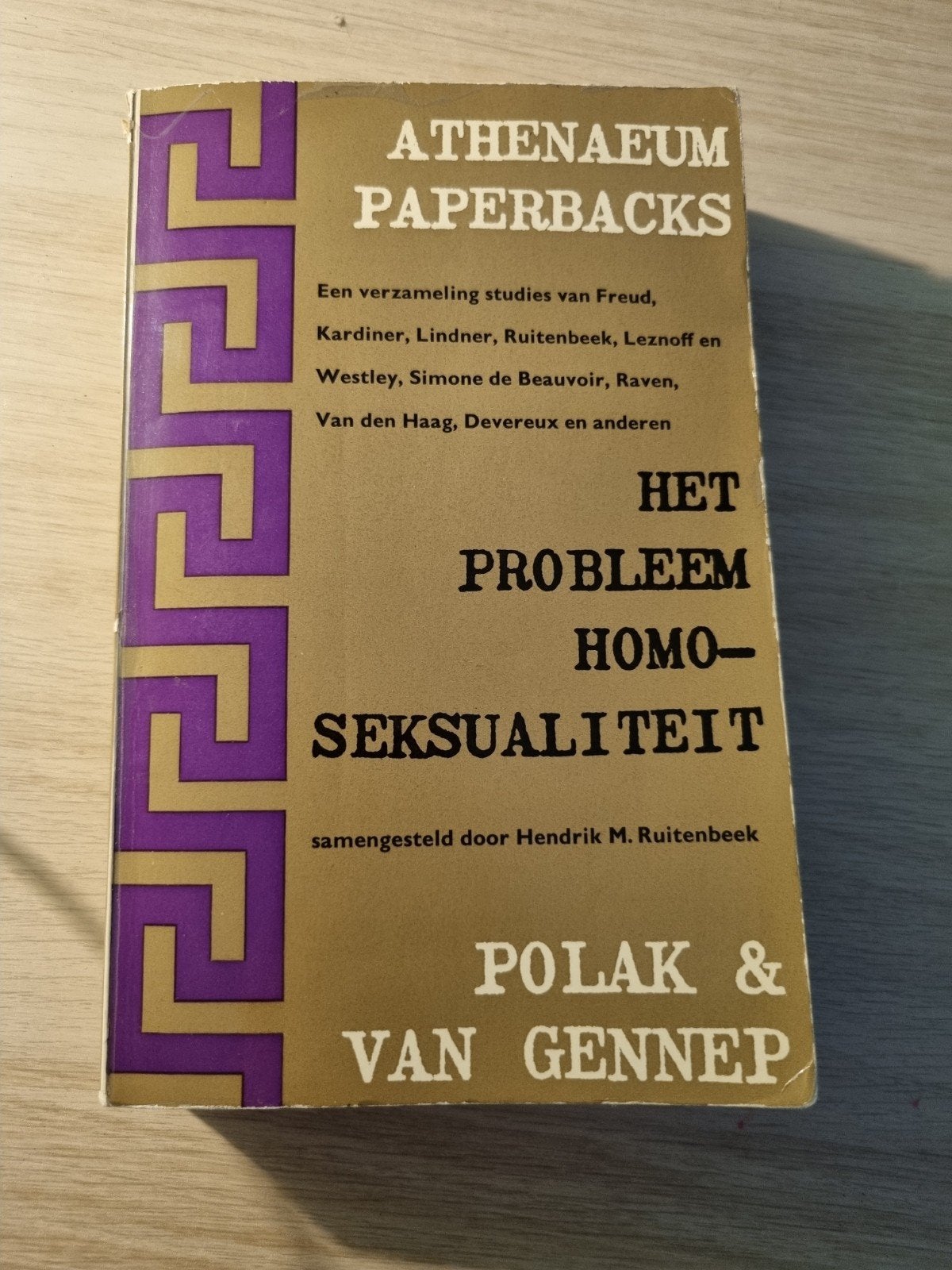 Het Probleem Homoseksualiteit - Athenaeum Paperbacks, Boeken, Ophalen of Verzenden, Gelezen, Hendrik M. Ruitenbeek (samensteller)