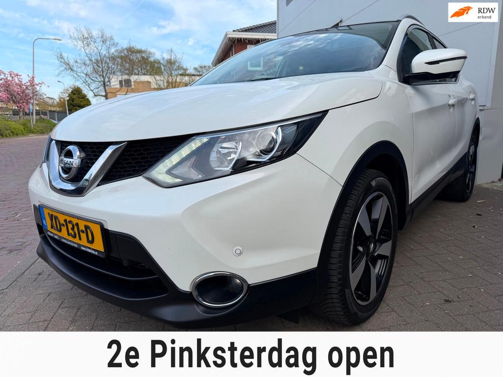 Nissan Qashqai 1.2 N-Vision/Pano/360 Camera/Automaat/Navi/ke, Gebruikt, 4 cilinders, 116 pk, Wit