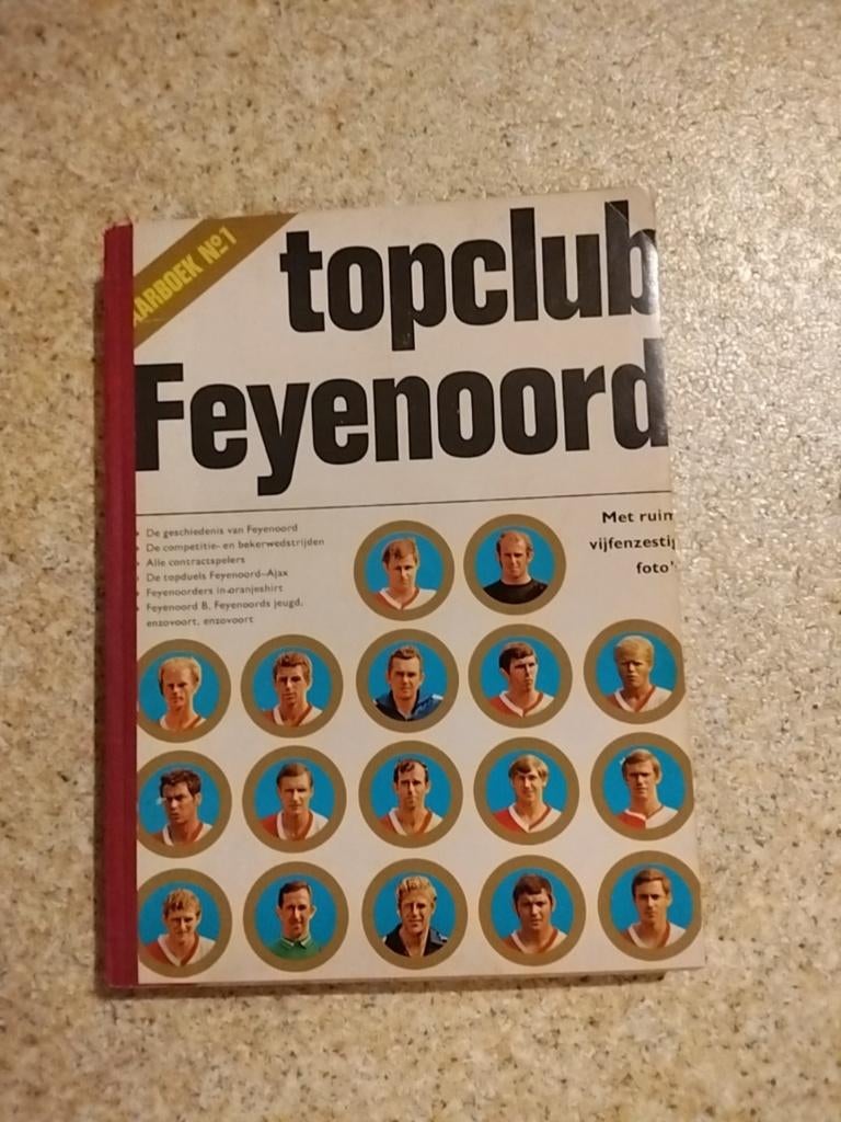 Topclub Feyenoord jaarboek nr1, Ophalen of Verzenden, Gebruikt, Feyenoord