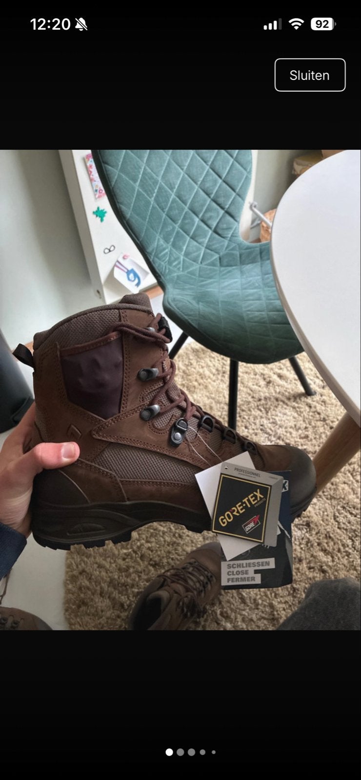 Nieuwe Gore-Tex Wandelschoenen Maat 42,5, Ophalen of Verzenden, Nieuw, Schoenen