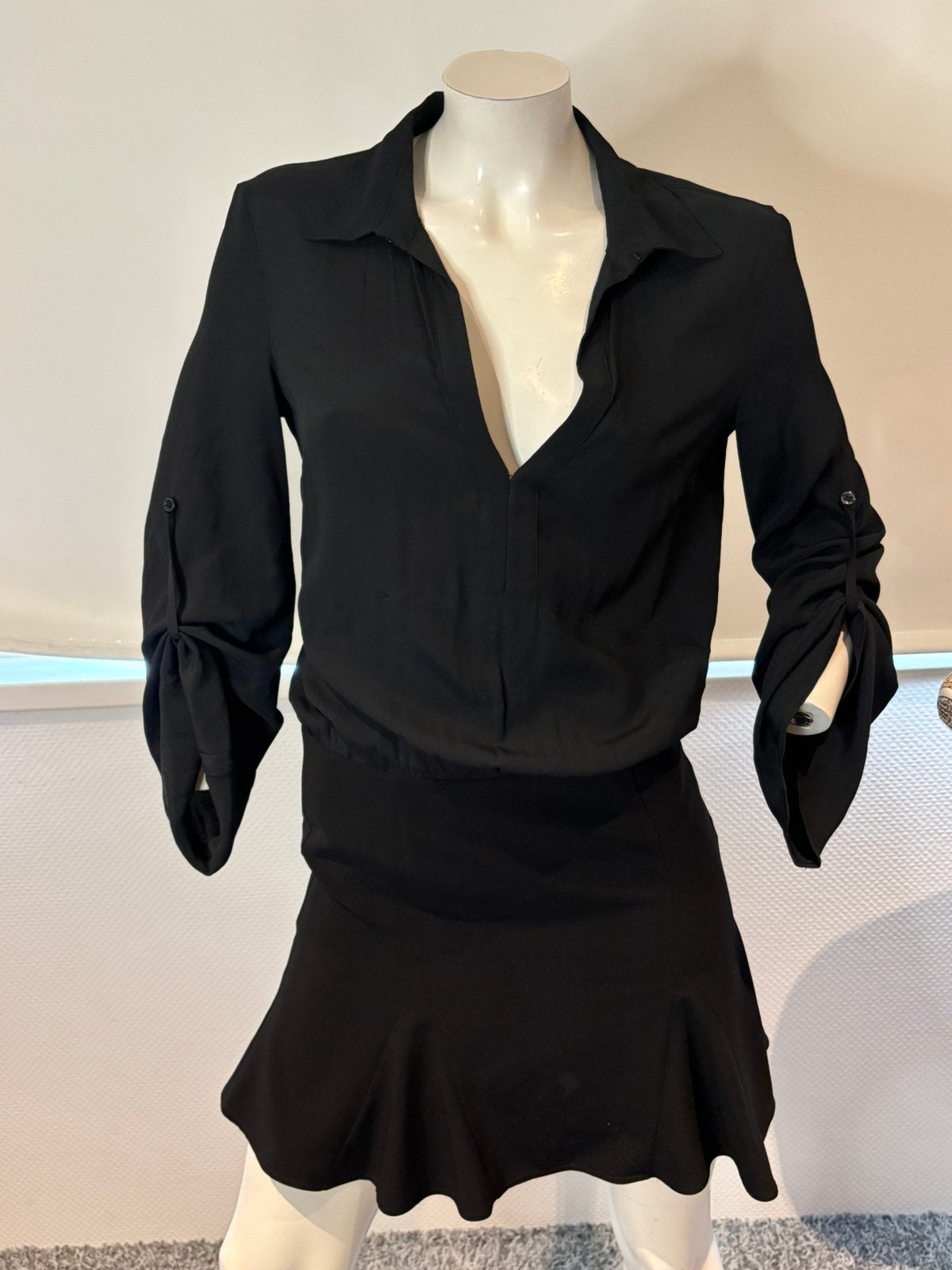 Patrizia Pepe jurkje maat it 42. Nl 38, Kleding | Dames, Maat 38/40 (M), ., Zwart, Ophalen of Verzenden