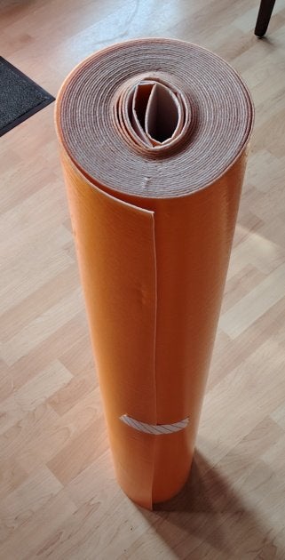 Rol Ondervloer isolatievloer dempende vloer 2mm, Ophalen, Nieuw, 150 cm of meer, Kunststof