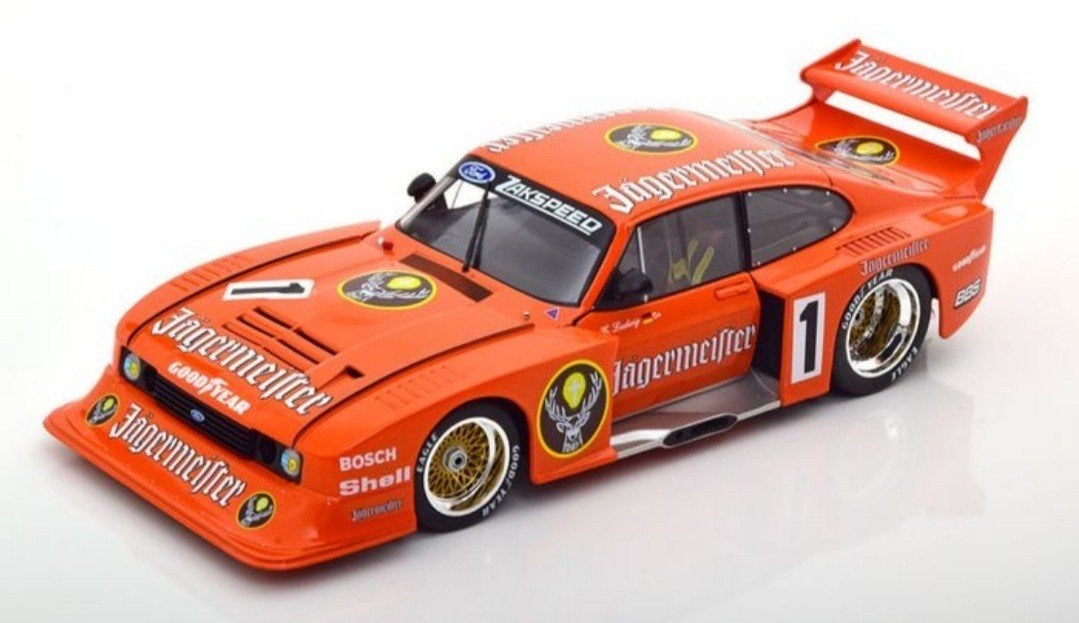 Werk83
Ford Capri Turbo
#1 Gr. 5 DRM Jägermeister
1:18 Nieuw, Ophalen of Verzenden, Nieuw, Auto