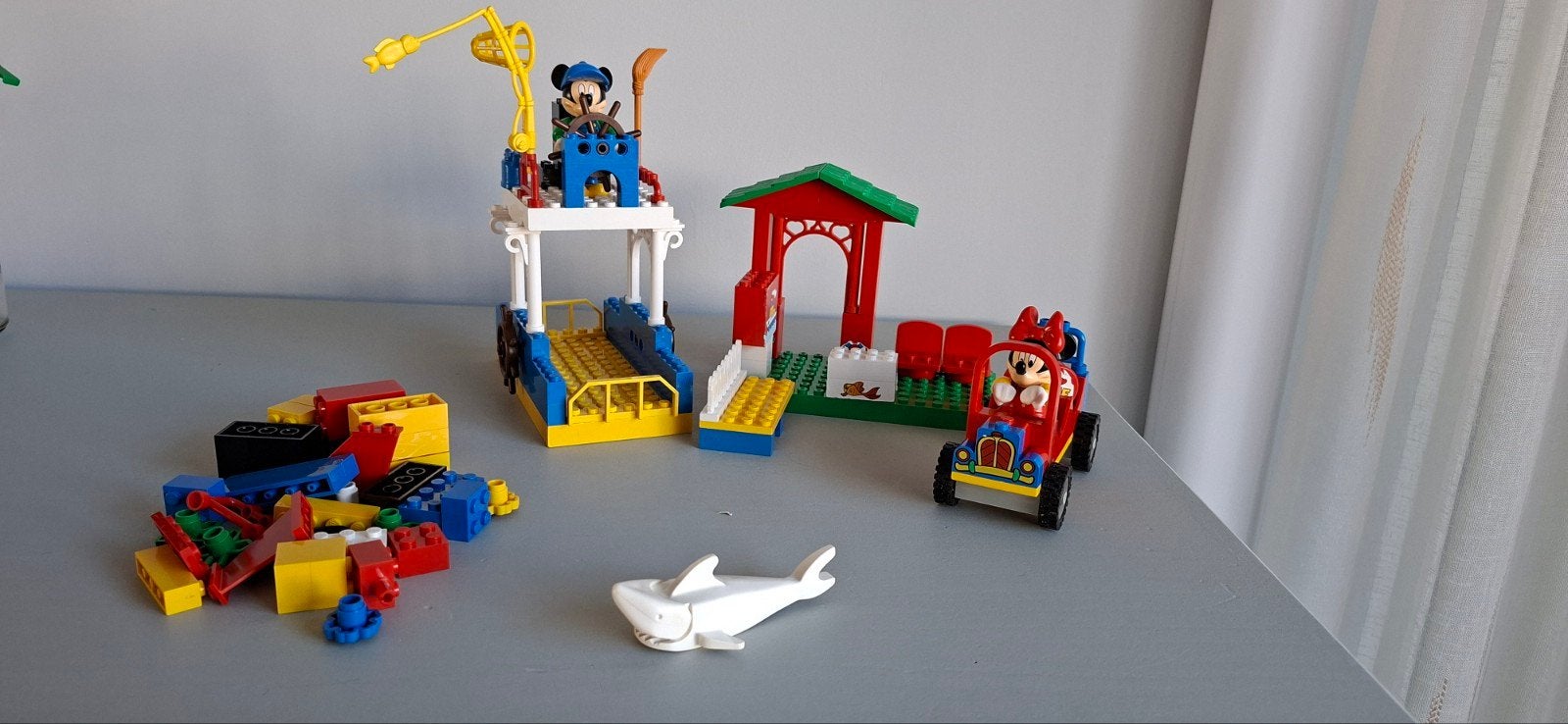 Lego Fabuland set 4178 Mickey's vis avontuur, Gebruikt, Overige thema's, Lego, Ophalen of Verzenden