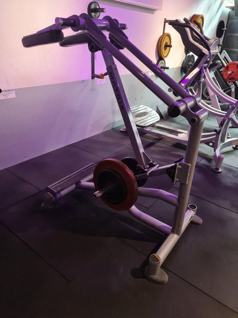 Matrix Magnum Strength Calf Raise Plate Loaded Free Weight, Ophalen, Gebruikt, Benen, Overige typen