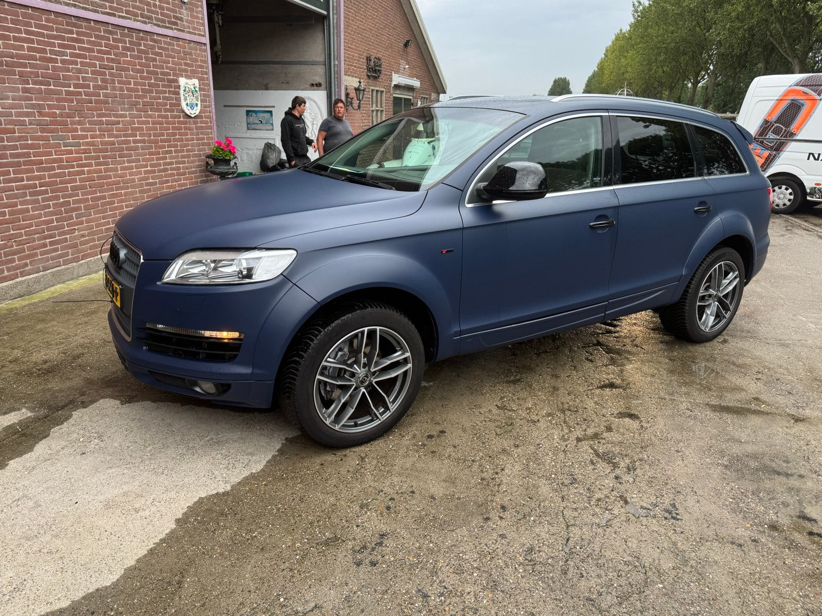 Audi Q7 4.2 V8 257KW Quattro Tiptronic 2006 Zwart/ ABT, Auto's, Automaat, 2245 kg, 7 stoelen, Zwart