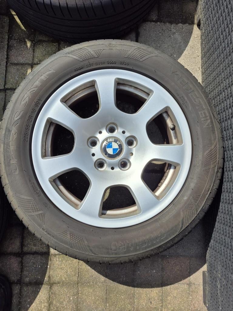 Originele BMW 16 inch velgen - 5x120 - 225 55 R16, Auto-onderdelen, Banden en Velgen, Ophalen, Gebruikt, Velg(en), 16 inch