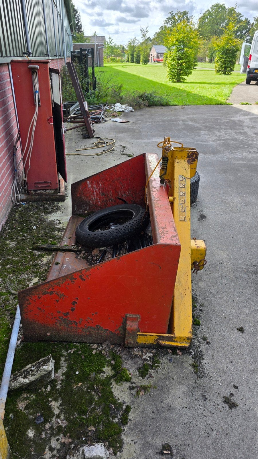 Peecon tractorbak - Erg weinig gebruikt, zeer goede staat, Ophalen of Verzenden, Akkerbouw, Transport
