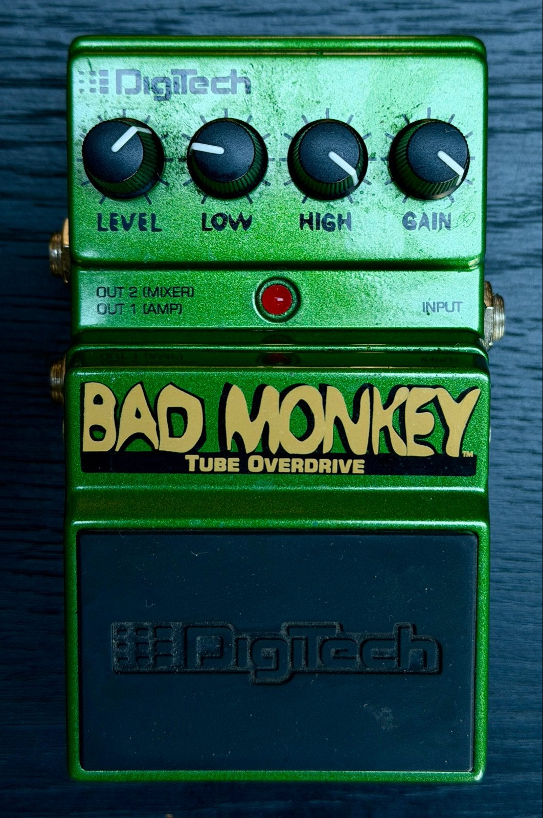 Zeldzame DigiTech Bad Monkey Overdrive - Goede Staat, Ophalen of Verzenden, Gebruikt, Distortion, Overdrive of Fuzz