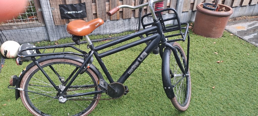 Cortina u4 jongensfiets 24 inch, Fietsen en Brommers, Ophalen, Terugtraprem, Versnellingen, Cortina