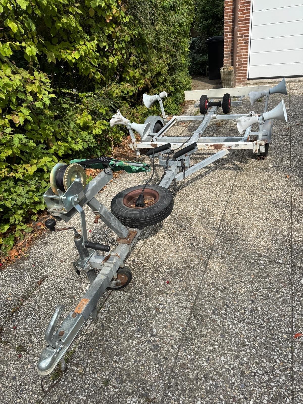 Boottrailer voor kleine boten, Watersport en Boten, Boottrailers, Ophalen, Gebruikt, Minder dan 6 meter