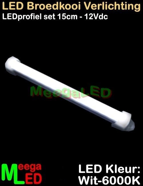 LED TC420 verlichting SET 15x 15cm Broedkooi Kweekkooi, Ophalen of Verzenden, Nieuw, Aluminium, Broedkooi of Kweekkooi