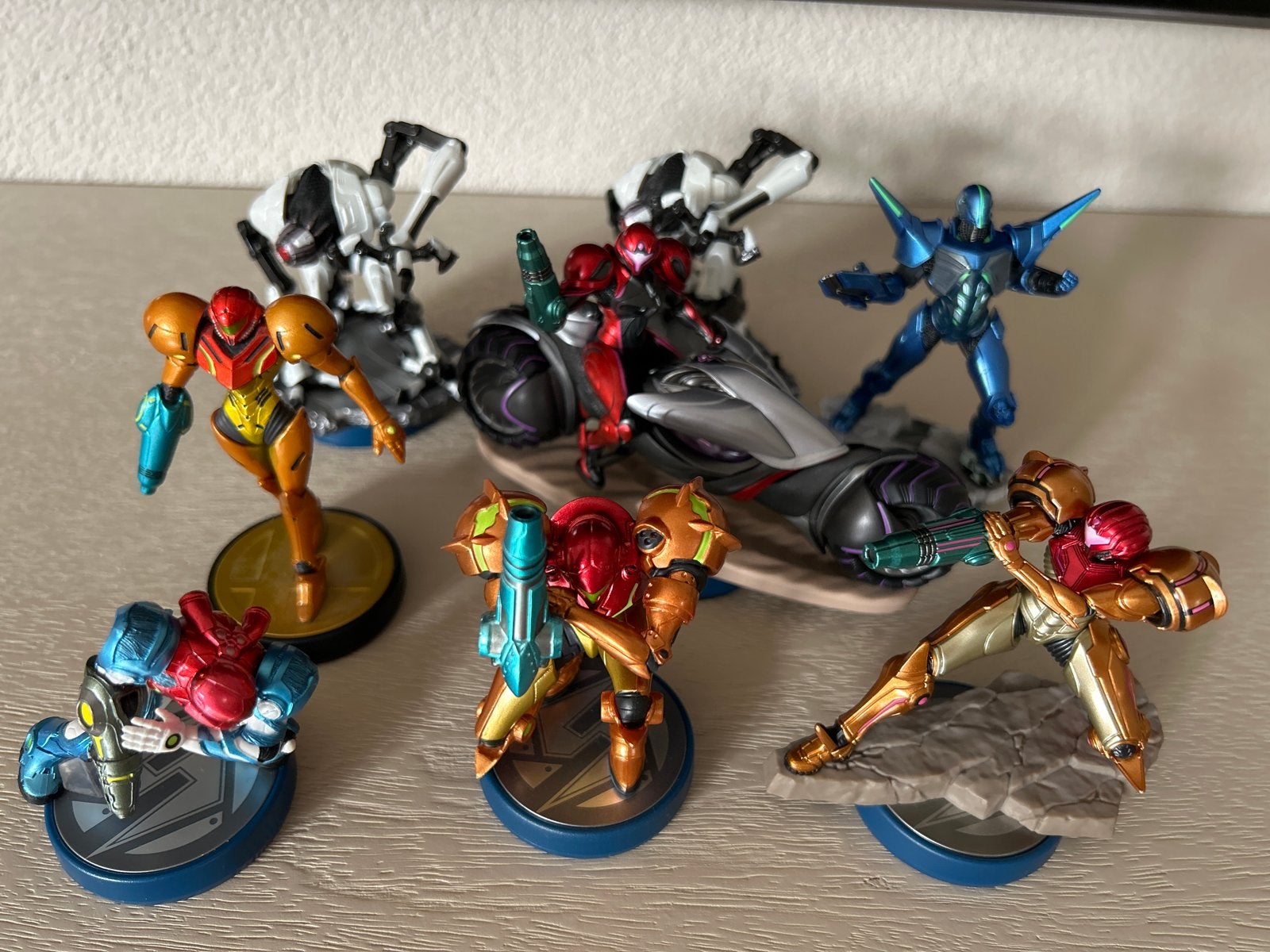 Amiibo Metroid Collectie - Samus, Metroid, Ridley, Avontuur en Actie, 1 speler, Ophalen of Verzenden, Zo goed als nieuw